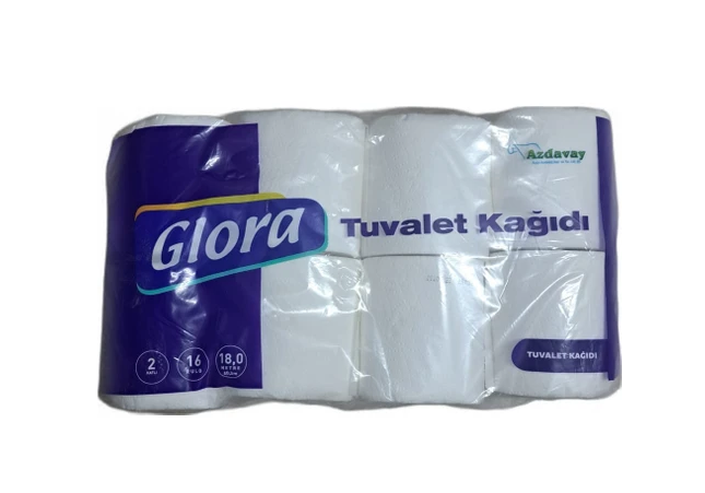 Glora Tuvalet Kağıdı 2 Katlı 48 Adet