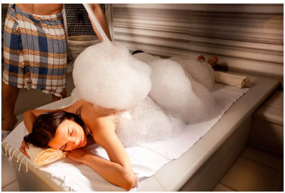 Kelebek  Hamam Köpük Torbası %100 Pamuk