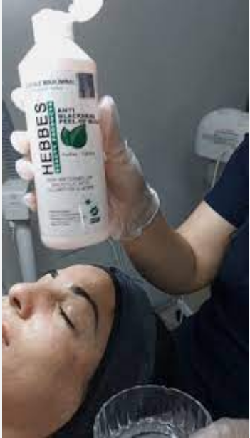 Hebbes siyah nokta karşıtı soyulan peeling maskesi